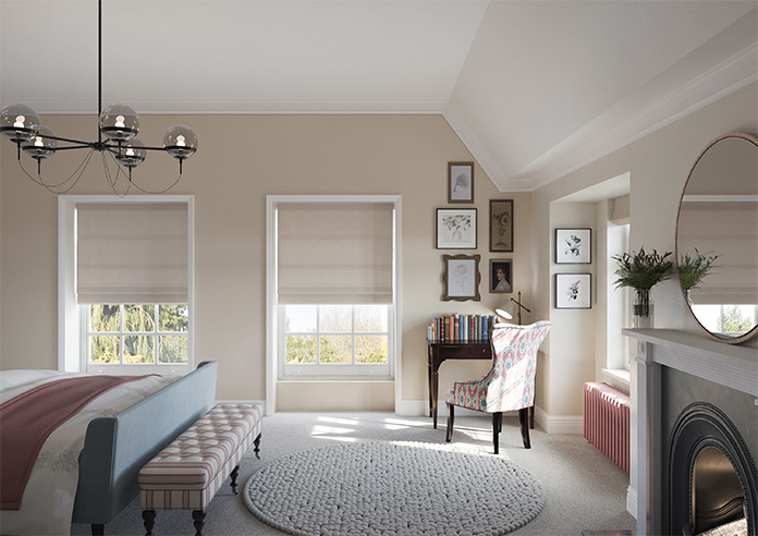 Oslo, Straw - Roman Blind - Image 8